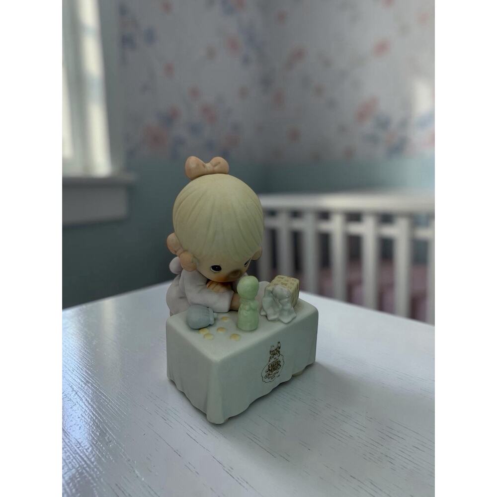 Porcelain figurine titled 'My Happiness' by Precious Moments 1990